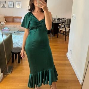 Viva Aviva Silk Midi Dress